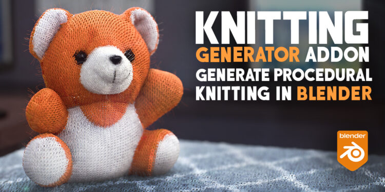 Blender Market Knitting Generator Addon (Blender 4.1 Updated) v4.0
