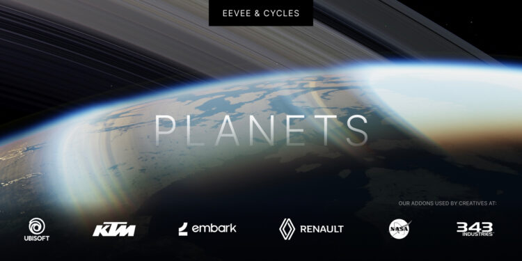 Blender Market Physical Celestial Objects - Procedural Planets v1.0