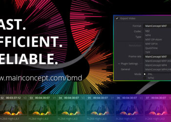 Mainconcept Codec Plugin for DaVinci Resolve