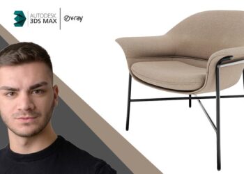 3D ArchViz Тutorial: How to make a good chair from fabric By Kalin Lazarov
