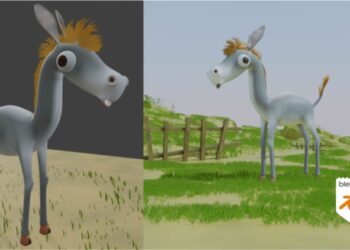 Blender 3D: Cartoon Animal Character Modeling for Beginners By Amit kumar deb