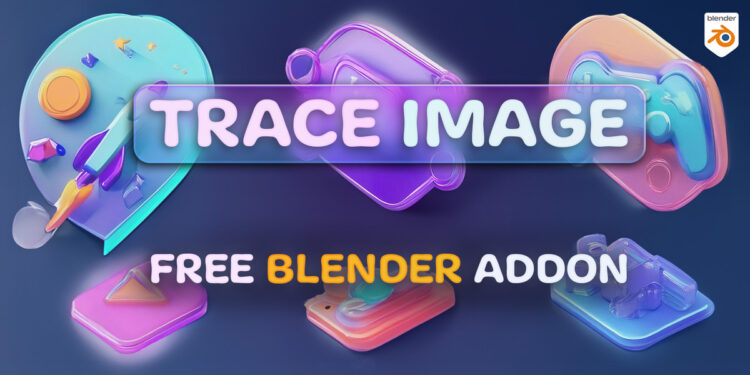 Blender Market Free Addon - Image Trace Generator - Convert Image To 3D Shapes v1.0.0