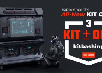 Blender Market Kit Ops 3 Pro: Premiere Kitbashing Addon v3.0.22