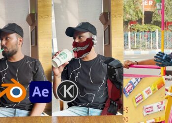 Cyberpunk India VFX in Blender & After Effects Course. By Sumit Das