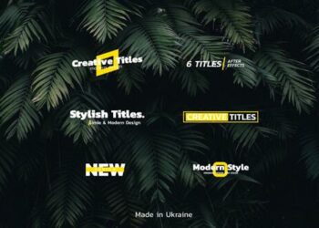 VideoHive Creative Titles V.2 | DaVinci Resolve Macro 54122492