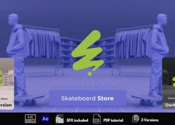 VideoHive Skateboard Store Promo 55373279