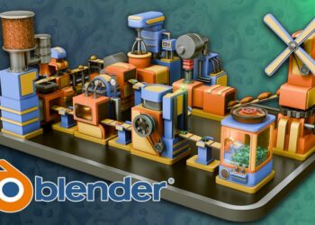 Blender Beginners Masterclass: The Cookie Factory By 3D Tudor