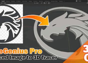 Blender Market Tracegenius Pro 3.2 - Advanced 2D Image To 3D Mesh Tracer v2.1