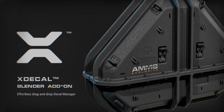 Blender Market Xdecal™ Manager v1.04