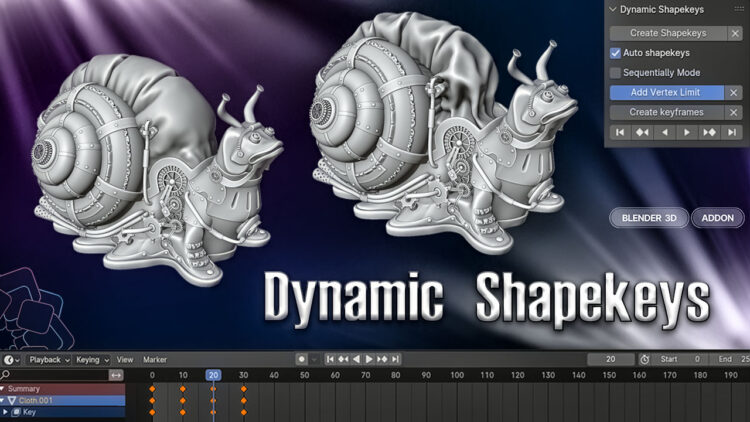 Blender Market Dynamic Shapekeys v1.1.5