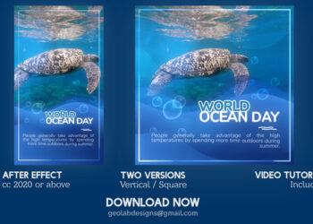 VideoHive World Ocean Day l Global Ocean Awareness 58184657