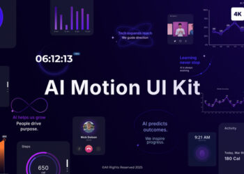 VideoHive AI Motion UI Kit 59279931