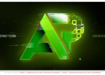 VideoHive Abstract Techno Logo Reveal 59573757