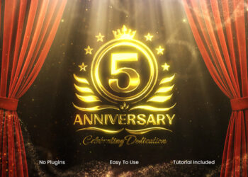 VideoHive Anniversary Logo Intro 59445678