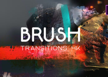 VideoHive Brush Transitions 4K 59431409