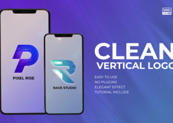VideoHive Clean Vertical Logo 59570250