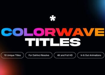 VideoHive Colorwave Titles | DR 59485986