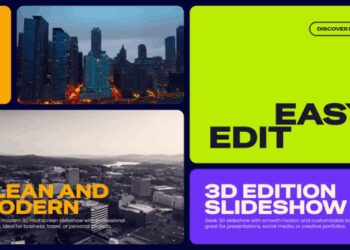 VideoHive Creative Multiscreen Slideshow MOGRT 59505080