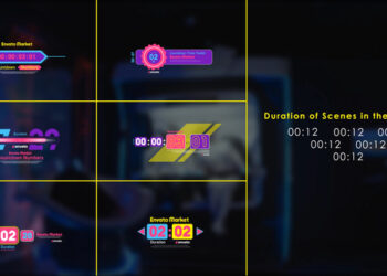 VideoHive Digital Countdown Numbers and Timer Toolkit 59342554