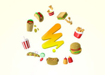 VideoHive Fast Food 3D Logo 59654627