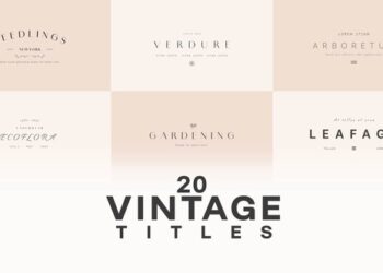 VideoHive Floral Garden Title Set 59574787