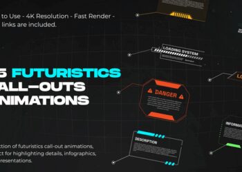 VideoHive Futuristic Call-Outs for Premiere Pro 59578376