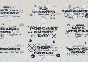 VideoHive Glass Bubble Titles 59622607