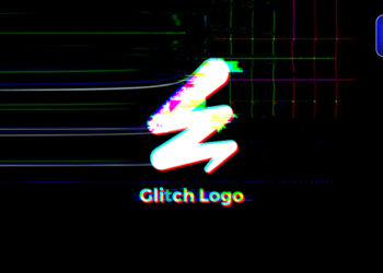 VideoHive Glitch Logo 59400512