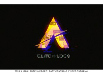 VideoHive Glitch Logo Reveal | MOGRT 59341131