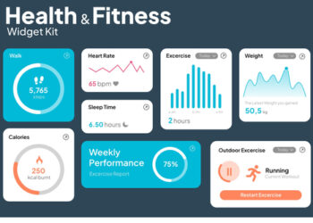 VideoHive Health & Fitness UI Kit 59598360