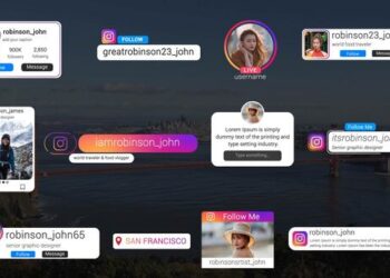 VideoHive Instagram Follow Elements 59445673