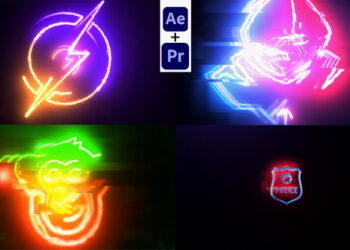 VideoHive Laser Energic Logo Reveal (Ae+Pre) 50408132