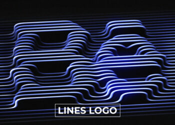 VideoHive Lines Logo 59673542