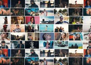 VideoHive Mosaic Logo Opener | MOGRT 59444984