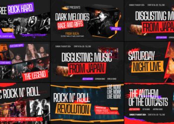 VideoHive Music Typography 59632469
