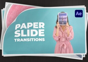 VideoHive Paper Slide Transitions for After Effects 59844889