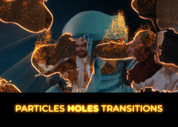 VideoHive Particles Holes Transitions 59516878