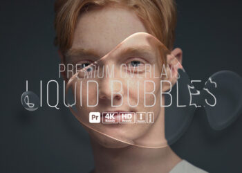 VideoHive Premium Overlays Liquid Bubbles for Premiere Pro 59673072