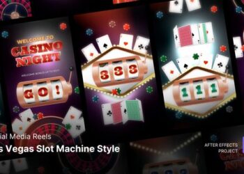 VideoHive Reels - Las Vegas Slot Machine Style Premiere Pro Templates 59747107