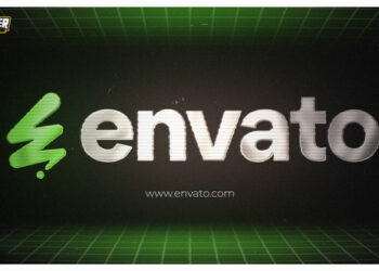 VideoHive Retro Grid Logo Reveal 59386783