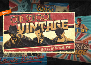 VideoHive Retro Vintage Opener 59626846