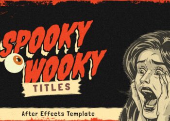 VideoHive Spooky Wooky Titles 59629681