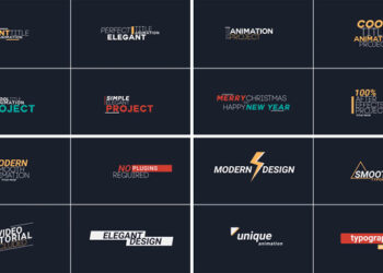 VideoHive Stylish Title Pack 1 Premiere Pro 59497691