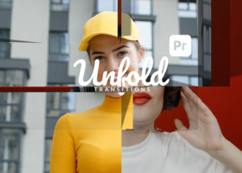 VideoHive Unfold Transitions for Premiere Pro 59288870