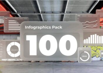 VideoHive 100 Infographics 60284398