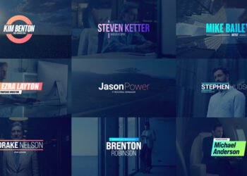 VideoHive Animated Lower Thirds 59610130