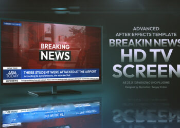 VideoHive Breaking News HD TV Screen 49981192