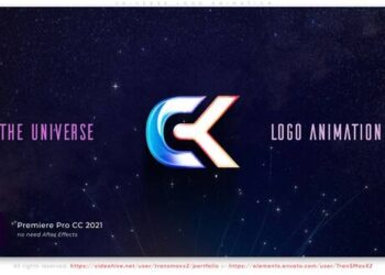VideoHive Cosmic Particle Logo Reveal – Stellar Explosion Intro 60295753