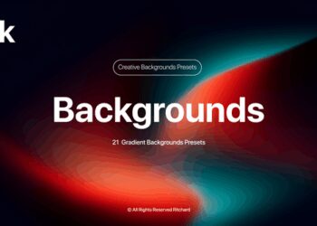 VideoHive Gradient Backgrounds 60420716