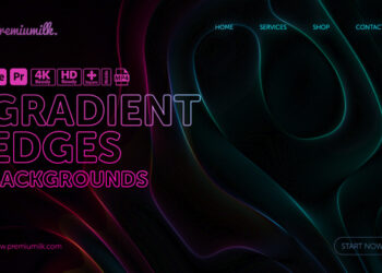 VideoHive Gradient Edges Backgrounds 60094177